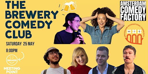 The Brewery Comedy Club - in English at Breugem Brewery Houthavens  primärbild