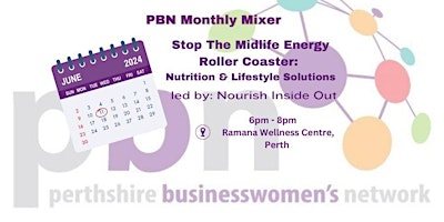 Imagen principal de Stop The Midlife Energy Roller Coaster: Nutrition & Lifestyle Solutions