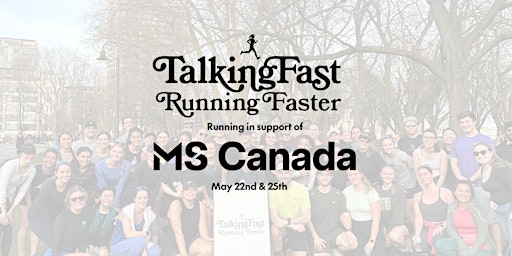 Imagem principal do evento 5km Run in support of MS Canada // Talking Fast, Running Faster