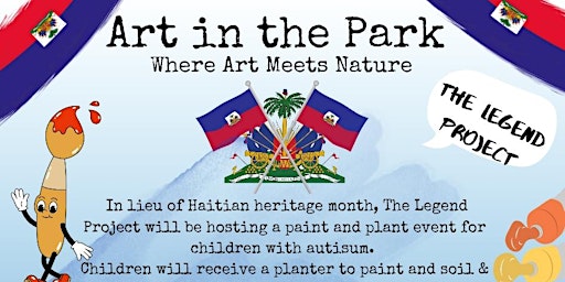 Imagem principal do evento Art in the Park - Haitian heritage month