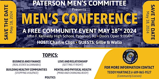 Imagen principal de Paterson Men’s Conference