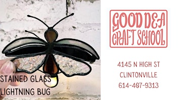 Imagen principal de Stained Glass - Lightning Bug light - art class