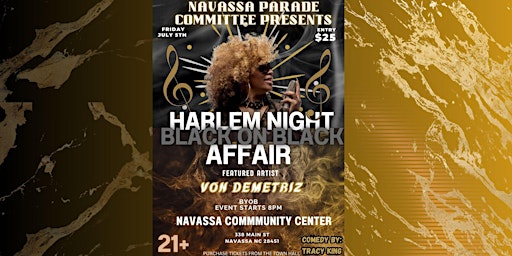 Imagem principal do evento Harlem Night Black on Black Affair