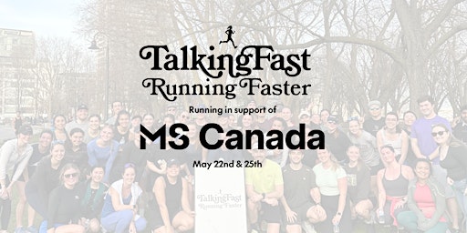 Imagem principal de 10km Run in support of MS Canada // Talking Fast, Running Faster