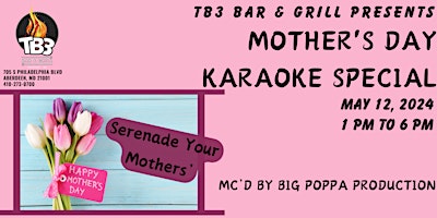 Imagem principal de Mother's Day Karaoke Special