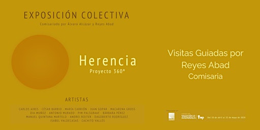 Image principale de Visitas Guiadas por Reyes Abad a la exposición Herencia en la Fundación