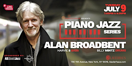 Piano Jazz Series: Alan Broadbent