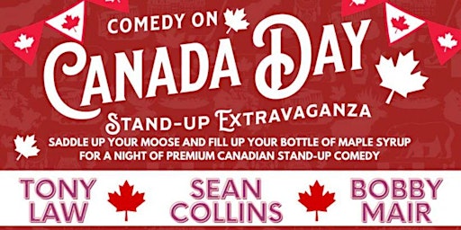 Imagem principal do evento Comedy on Canada Day