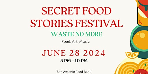 Secret Food Stories Festival primary image
