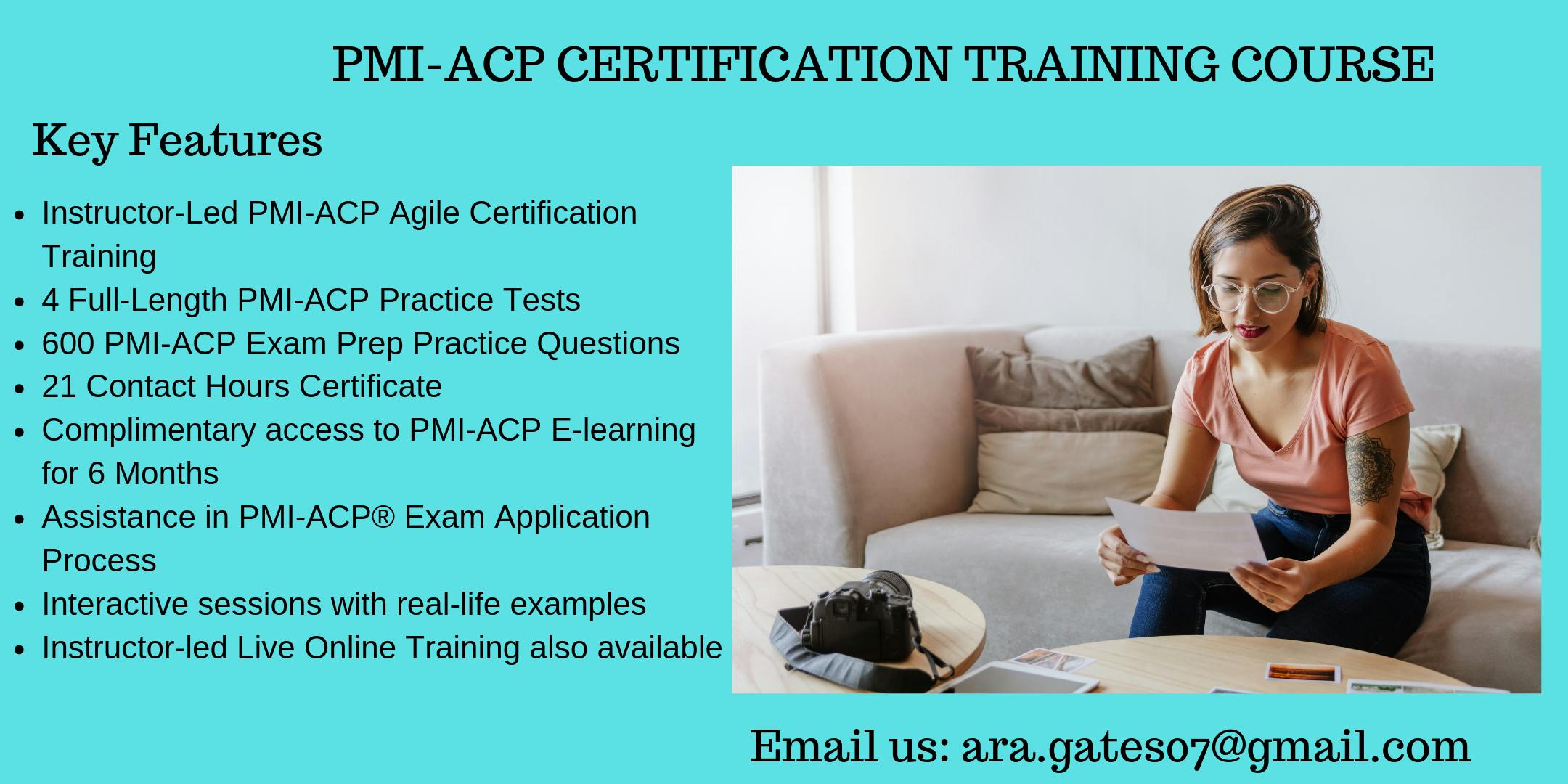 PMI-ACP Exam Prep Course in Arlington, MA