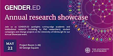 GENDER.ED's Annual Research Showcase 2024