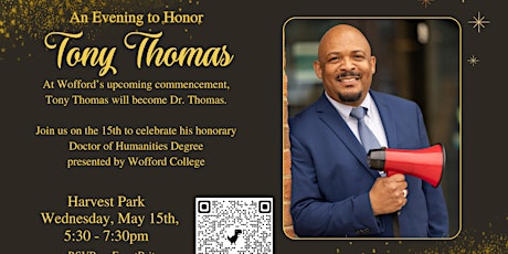 An Evening  to Honor Tony Thomas