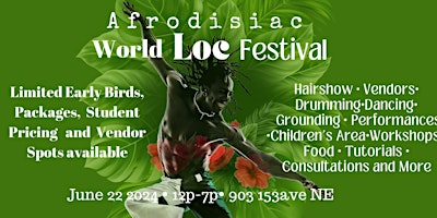 Primaire afbeelding van Afrodisiac World Loc Festival