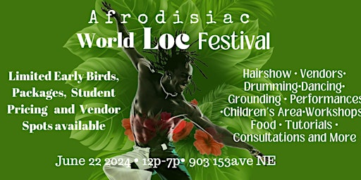 Primaire afbeelding van Afrodisiac World Loc Festival