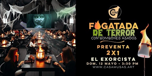 Imagem principal do evento FOGATA DE TERROR / El Exorcista