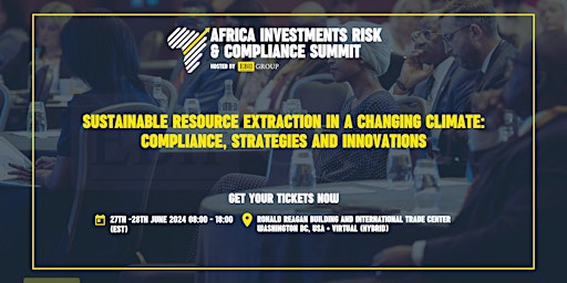 Primaire afbeelding van Africa Investments Risk & Compliance Summit 2024