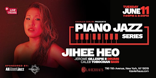 Imagem principal do evento Piano Jazz Series: Jihee Heo