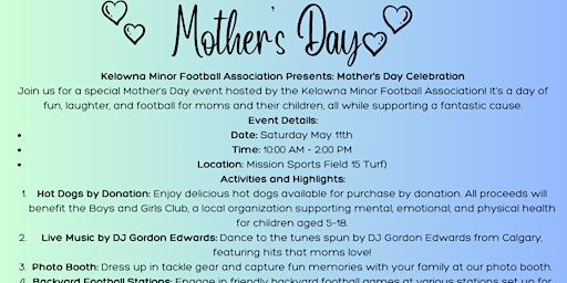 Primaire afbeelding van KMFA Mother's Day Celebration