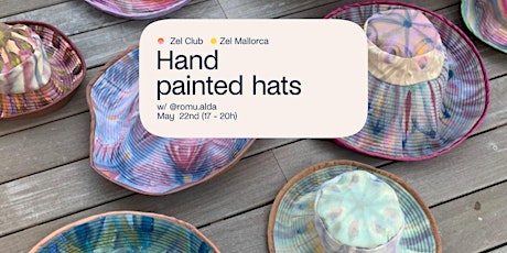 Hand-painted hats W/Romualda
