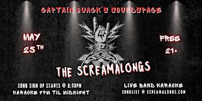 Image principale de Screamalongs Live Band Karaoke