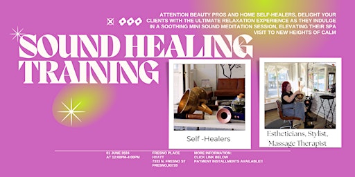 Imagem principal do evento Sound Healing Training