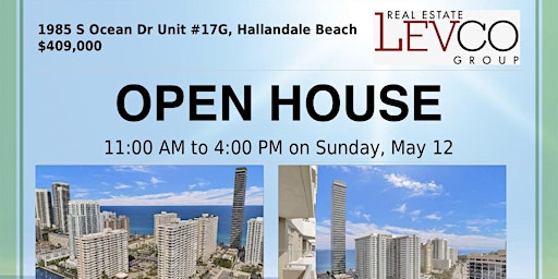 Imagem principal do evento OPEN HOUSE THIS SANDAY, MAY 12 , 11:00am -4:00pm