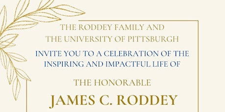 Hon. Jim Roddey Memorial Celebration