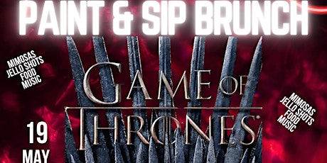 Game of Thrones Paint and Sip Brunch