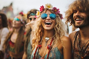Imagem principal do evento Hippie Flowers beach Party - Maccarese