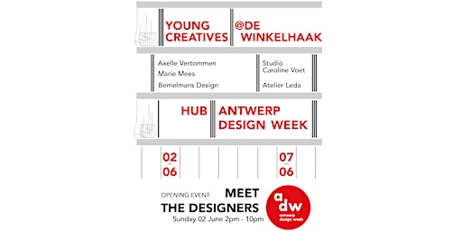 Image principale de Young Creatives @De Winkelhaak: Meet the Designers
