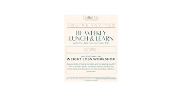 Weight Loss Workshop primary image