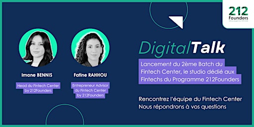 Digital Talk #Fintech Center by 212 Founders primary image