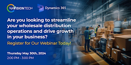 Overview of Dynamics 365 Business Central for Wholesale Distribution Busine primary image