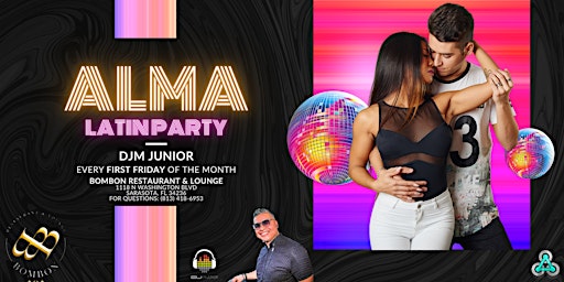 Image principale de Alma: Friday Latin Night Party!