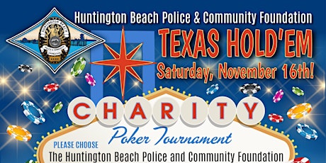 HBPCF Texas Hold’em Charity Poker Tournament