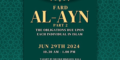 Imagem principal do evento Fard Al Ayn Part 2