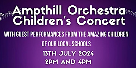 Ampthill Orchestra Children's Concert - 4pm