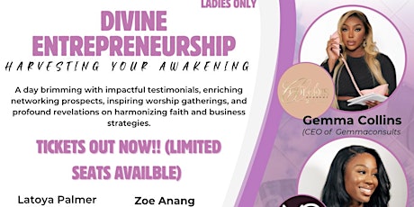 Divine Entrepreneurship ; Harvesting your awakening