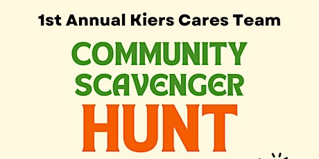 Community Scavenger Hunt!