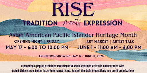 Imagen principal de RISE: Tradition meets Expression Exhibition Opening Night
