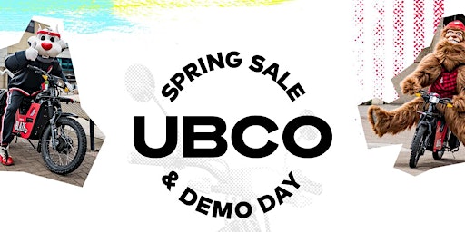 Primaire afbeelding van UBCO Demo Day & Sale @ The Moda Center