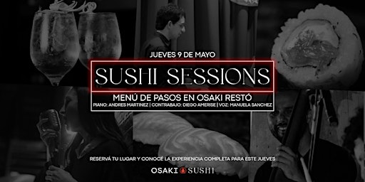 Imagem principal do evento SUSHI SESSIONS - OSAKI SUSHI BAR