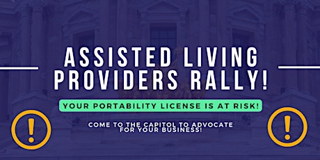 Assisted Living Provider's Rally!