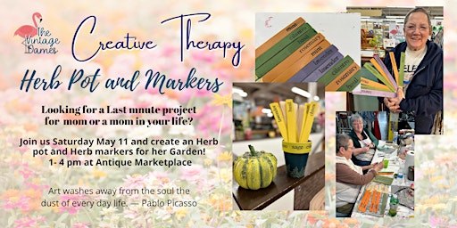 Primaire afbeelding van Flower Pot and Herb Markers