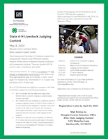 Imagem principal de State 4-H Livestock Judging Contest