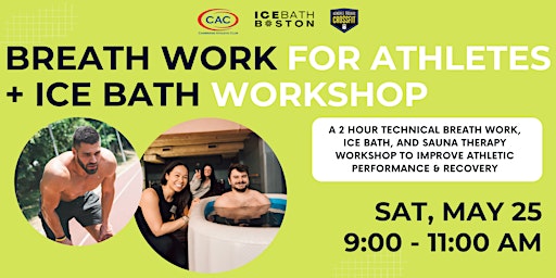 Hauptbild für Breath Work for Athletes + Ice Bath Recovery Workshop