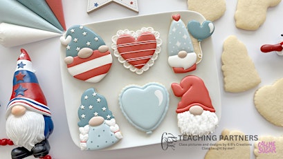 Patriotic Gnomes Sugar Cookie Decorating Class