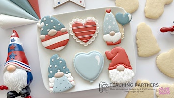 Primaire afbeelding van Patriotic Gnomes Sugar Cookie Decorating Class