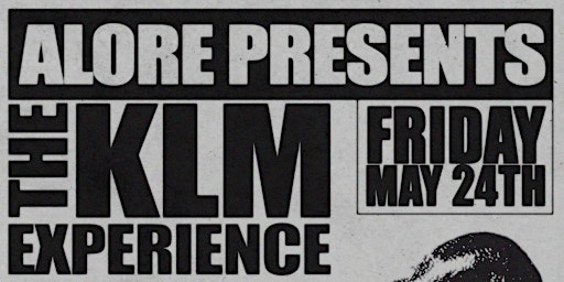 Imagem principal do evento ALORE Presents: The KLM Experience