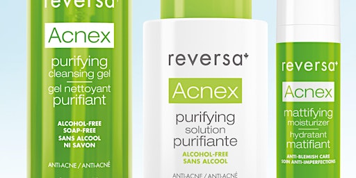 REVERSA ACNEX PRODUCTS=ACNE SOLUTIONS primary image